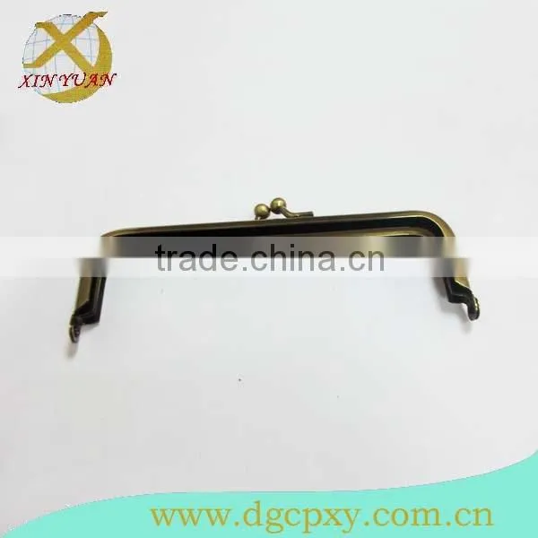 High Quality Bronze Rounded Shape With 6.35mm Ball Handbags Hardware Framework photo-2