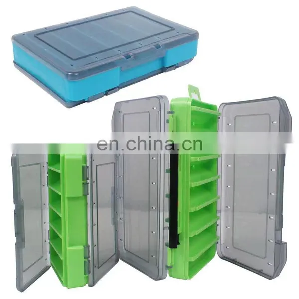 Plastic Accessories Storage Tool Box Fishing Tackle Seat Portable Fishing Lure Tool Box Case photo-2