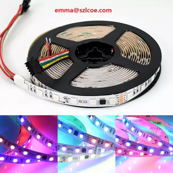 Factory Price DMX512 Addressable Rgb DMX Led Light Strip Dmx512 Digital Rgb Addressable LED Strip Light