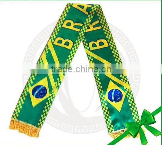Polyester Printing World Cup Sports Team Promotional Football Fan Scarf photo-4