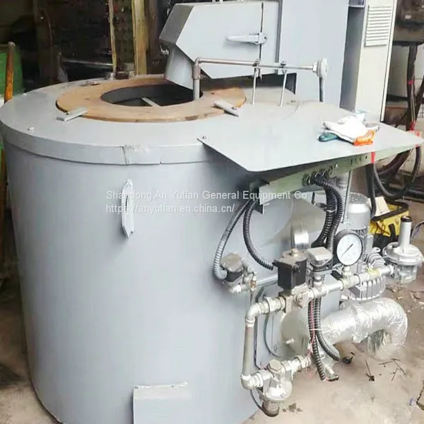 Small Electric Crucible Aluminum Copper Melting Furnace photo-2