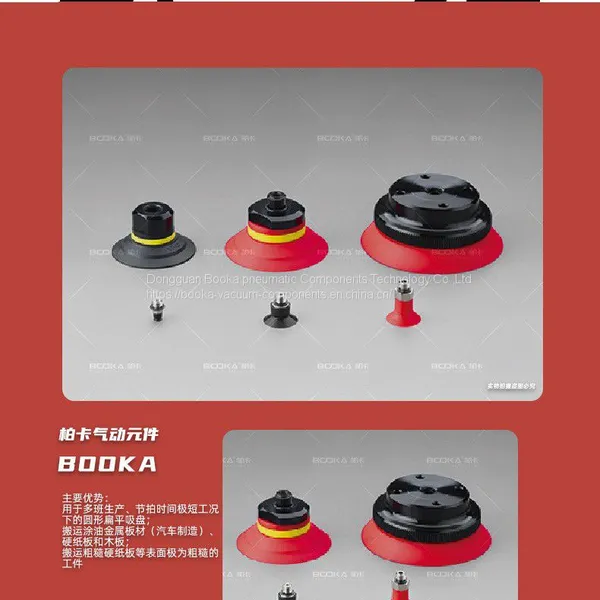 Rubber Suction Flat RibbedSuction Cup Vacuum Suction Cup With Connector photo-2