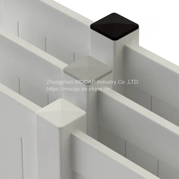 40MM Square Tube End Caps Insterts Pyramide Type photo-4