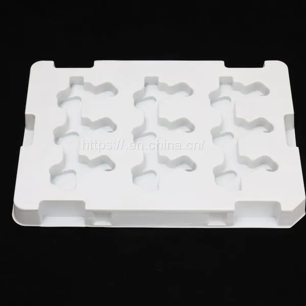 Plastic Packaging Customized Containers High-quality White PET Blister Trays Vacuum Forming Supplier photo-2