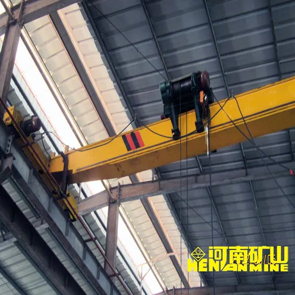 LDP Low Headroom for Offsetting Trolley Single Beam Bridge Crane Workshop photo-2