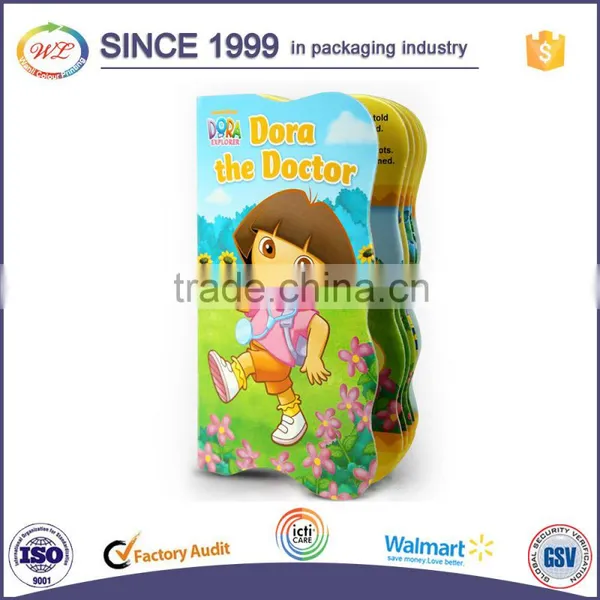 Cartoon Shaped Custom Coloring Book Printable, Children Unique Coloring Book photo-6