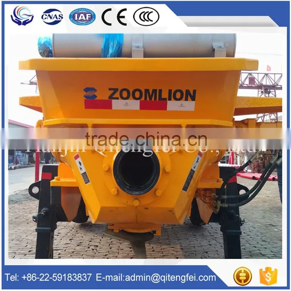 Good Price Mine / Small Trailer Mounted Concrete Pump for Sale photo-2