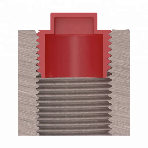 NPT Threads Square Head Sealing Gas Oil Threaded Plastic Waterproof Sealing Npt Pipe Male Plug photo-5