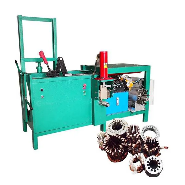Used Motor Wrecker - Scrap Motor Stator Disassembly & Copper Wire Recycling Machine photo-3