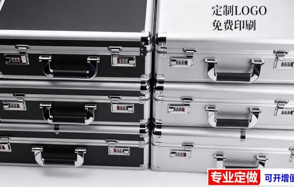 Professional Aluminum Tool Case Series - Black & Silver Collection for Heavy-Duty Equipment Storage photo-4