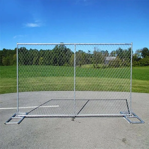 High Quality Galvanized 6X12 Chain Link Temporary Fence Panels for America ECO FRIENDLY photo-2