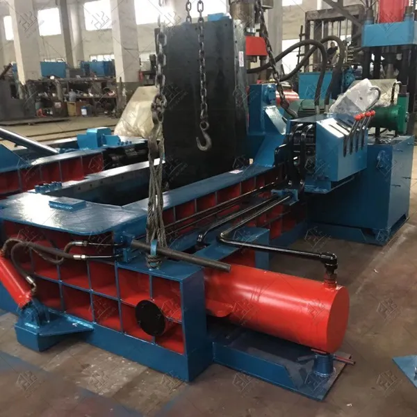 Y81-160 horizontaler Schrottmetallballenpresse, horizontaler Eisenballenpresse photo-4