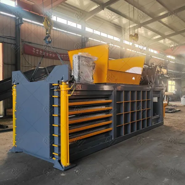 120 Tons Horizontal Baler Machine for Waste Paper Hydraulic Baling Press Machine photo-2