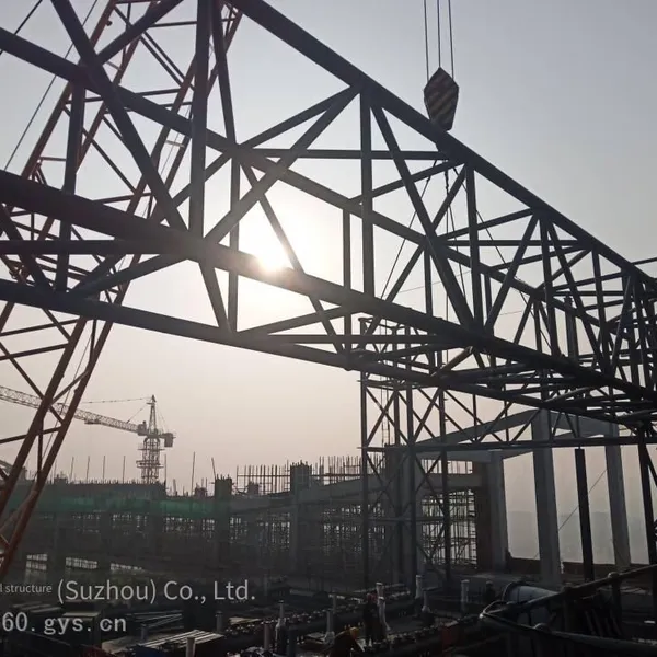 processing of large-span lightweight spatial tubular truss structures, installation of steel structure frame industrial buildings, processing and construction services for truss roofs of stadiums