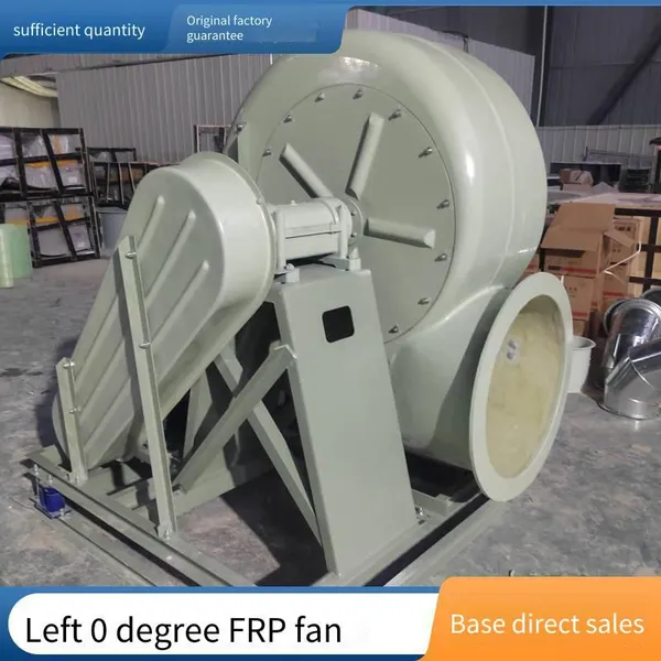 Left-handed Centrifugal Fan, Frp Fan, Casing Accessories f4 - 72, Round-mouth Anti-corrosion Centrifugal Induced Draft Fan