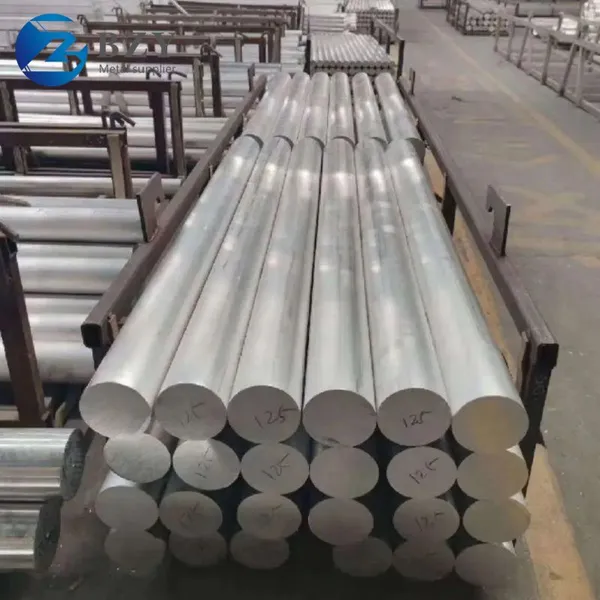 Aluminium Billet 6060 6063 T5 T6 5inch 7inch 8 Inch Large Diameter Aluminum Bars for Window and Door photo-1