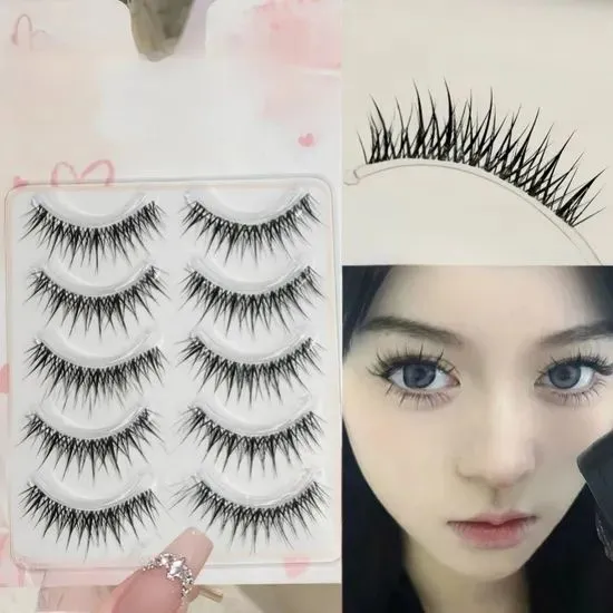 Extra Long Wispy False Eyelashes for Special Occasions and Photo Shoots photo-5