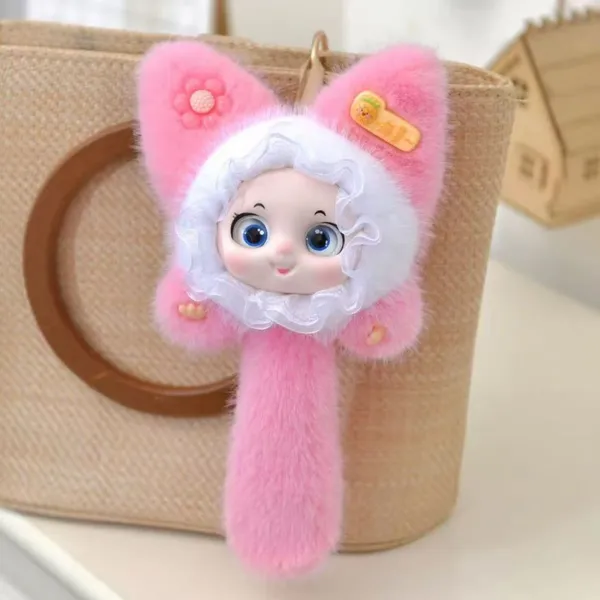 Floral Lace Kitten Bag Charm photo-4