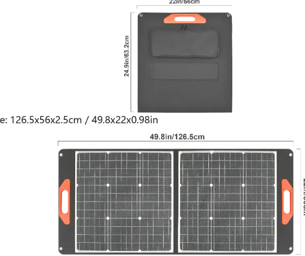 Foldable Solar Panel UB100 photo-2