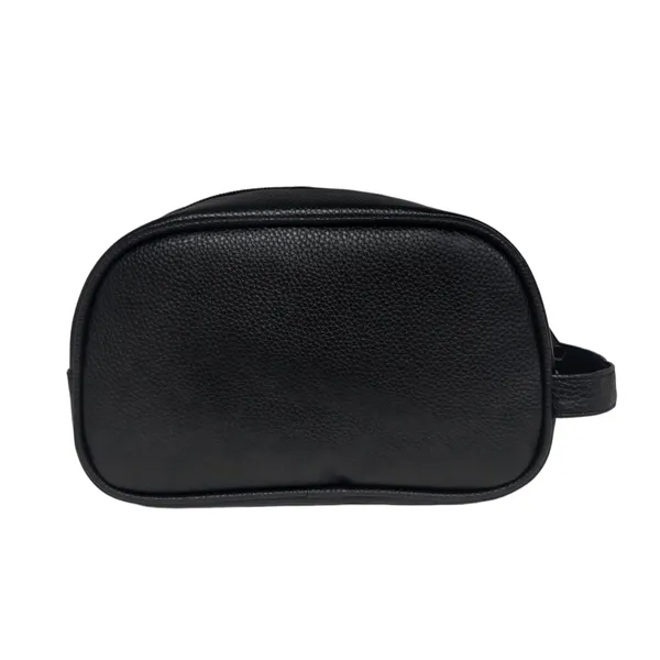 Multi‑Pocket Makeup Shaving Dopp Kit With Carry Handle photo-3
