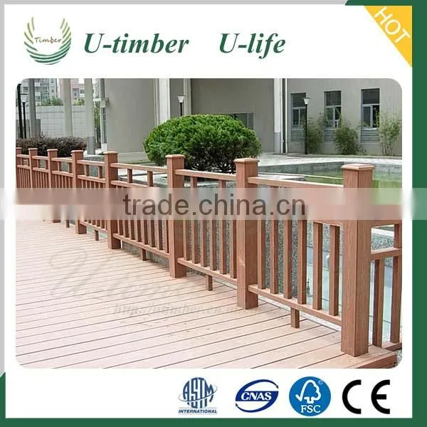 Complete Range of Articles WPC Composite Balcony Railing photo-2