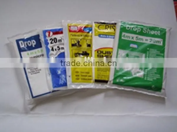 Polythylene Transparent Drop Sheet Cover photo-3