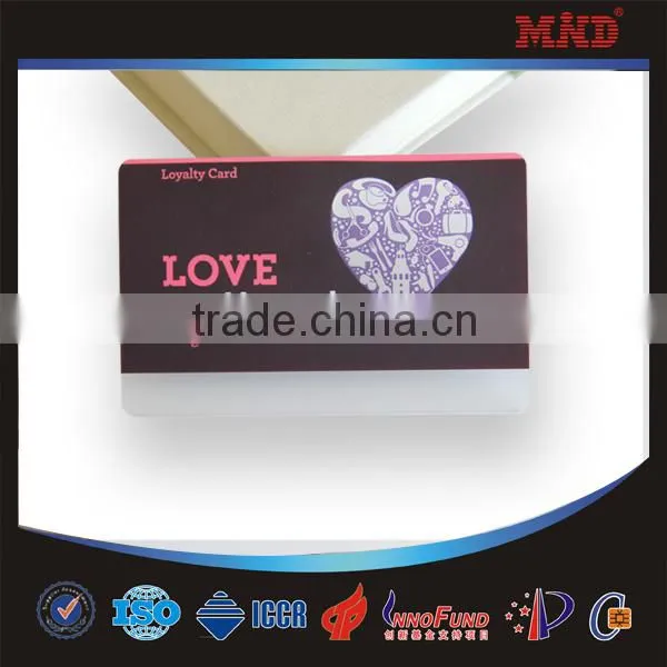MTT30 CMYK Full Color Plastic Clear Card/ Transparent Card/ Transparent Business Card photo-2