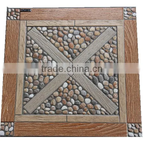Rustic Glazed Anti Slip Balcony Ceramic Tiles photo-4