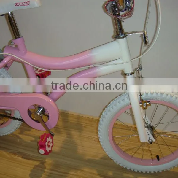 HH-K1640 16 Inch Pink Oem Kids Balance Bike With Baby Seat Best Price photo-3