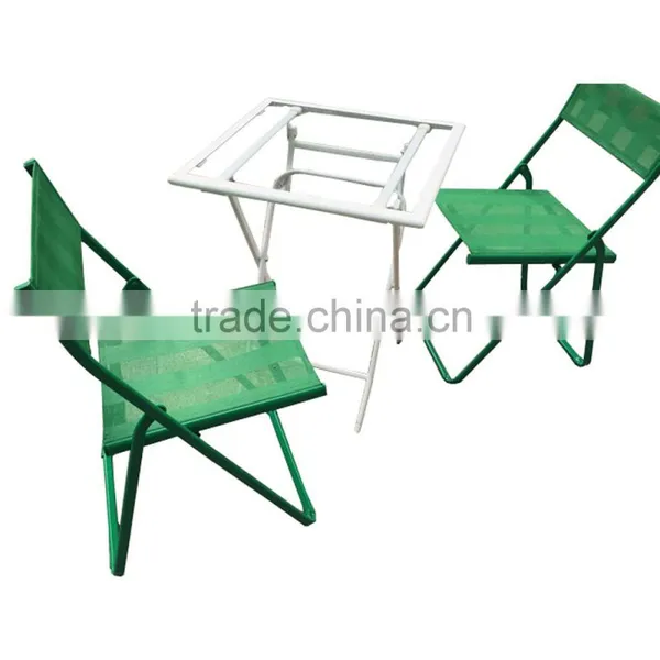 Outdoor Folding Chair Set Patio Balcony Garden Cheap Cafe Outdoor Tables And Chairs photo-4
