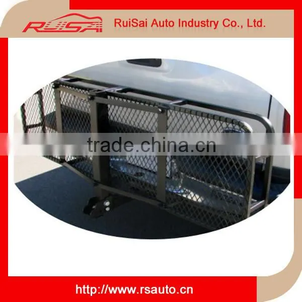 Powder Coated Steel Hitch Mount Luggage Rack photo-3