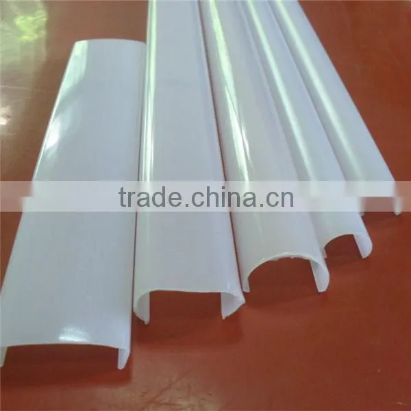 extrusion PC diffusion lampshade PC diffuser light diffuse LED PC housing