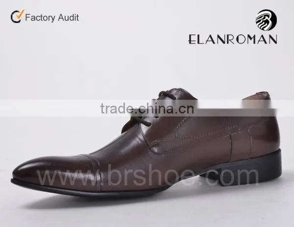 Calf Skin Dress Men Shoe Leather Shoe for Men With Good Price photo-2