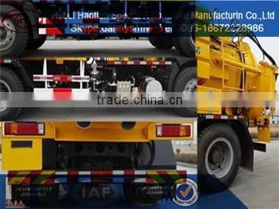 SINOTRUK HOWO Heavy Vacuum Sewage Suction Truck,sewage Suction Tanker Truck,sewage Truck photo-3