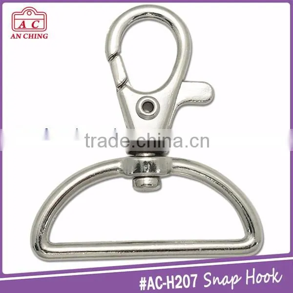 Popular Lanyard Accessories Spring Gate Steel Snap Hook photo-4