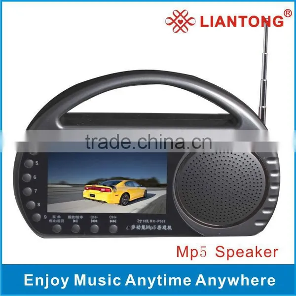 Portable Video Speaker With 4.3 Inch Big Screen