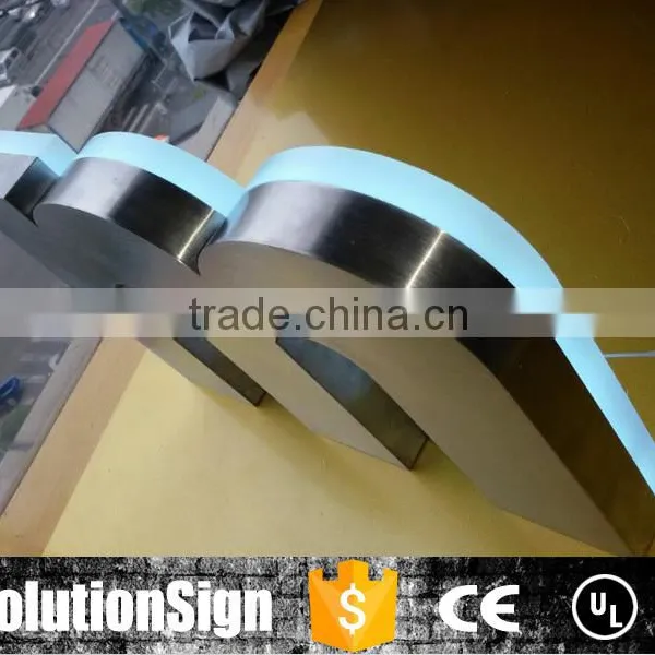 Custom Led Backlit Stainless Steel Signs Channel Letters photo-4