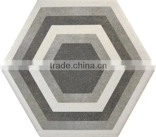 Hexagon Ceramic Tile 115*200*230mm 3D Wall Papers Design /hexagon Tiles /floor Tiles photo-6