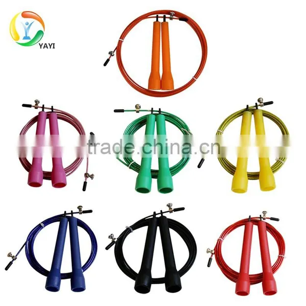 Crossfit Adjustable Fast Bearing Cable Speed Jump Rope Quality Choice photo-2
