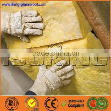 ISOKING 50mm Cheap Glass Wool Insulation Roll Price Quality Choice photo-5