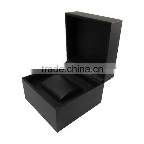 Luxury Black Wooden Watch Box & Watch Case For Men. photo-4