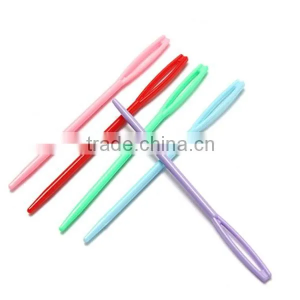 Colorful Plastic Hand Sewing And Knitting 7cm/9cm Needle For Kids/For Houseware photo-4