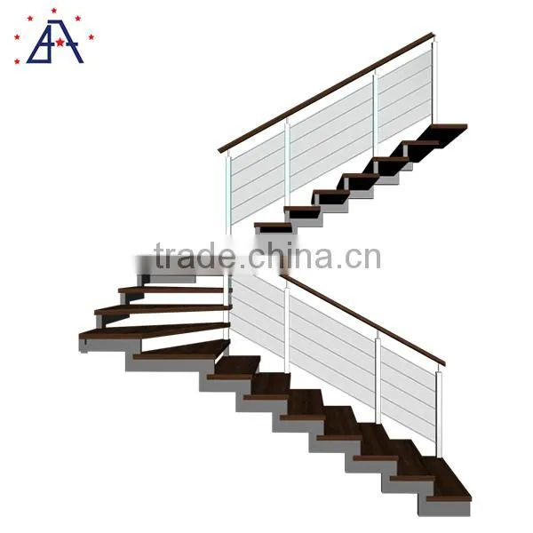 8ft.x36 In. Silver Anodized Aluminum Railing System photo-2