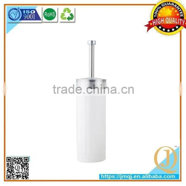Colorful Stainless Steel Bathroom Toilet Brush Holder With Plastic Brush