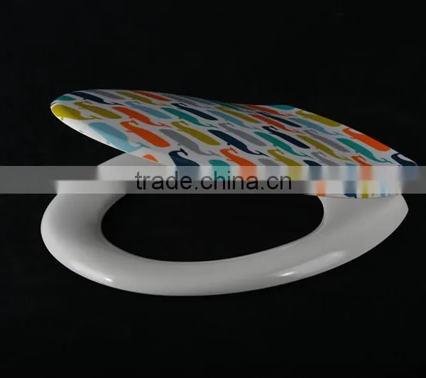 Decor Toilet Seat Euro Sanitary wc Toilet Lid photo-3