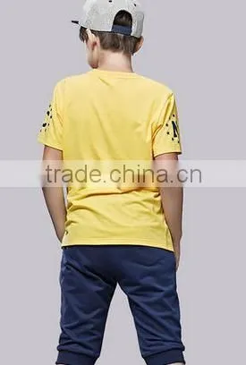 The 2015 Summer Tide Boys Sport Short Suit Thin Children Summer Pants Haren T-shirt photo-3