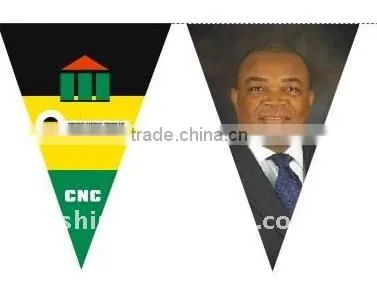 custom string flag for election campaign