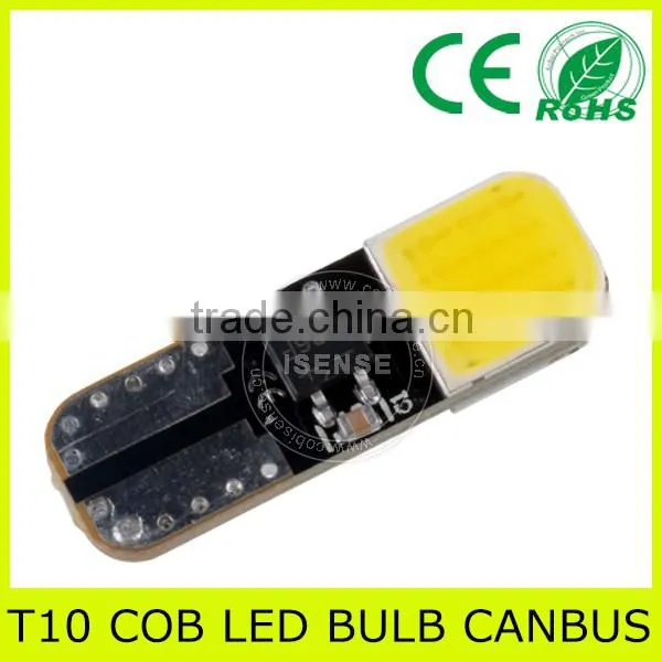 Car Auto Lamp LED T10 Chip on Board COB 2W LED photo-2