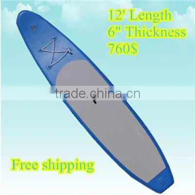 China Factory CE Cheap China 9'6" Inflatable SUP Stand up Paddle Board photo-3