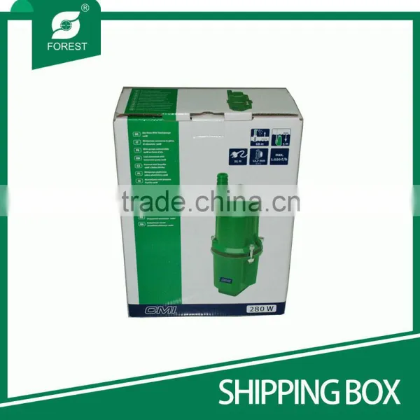 HIGH QUALITY CORRUGATED SHIPPING CARTONS FOR PACKING ENGINE WITH COLORFUL PRINT photo-6